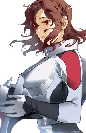 Murrue Ramius Anime Portrait Wallpaper