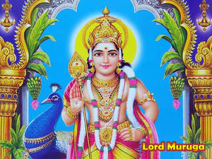 Murugan Golden Arch Wallpaper