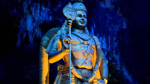 Murugan In Dark Cave Wallpaper