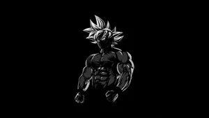Muscled Goku Black Pfp Wallpaper