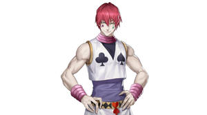 Muscular Bulky Hisoka Morow Wallpaper