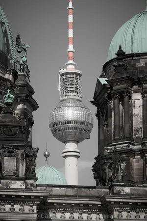 Museum Island Cathedral And Tv Tower Wallpaper