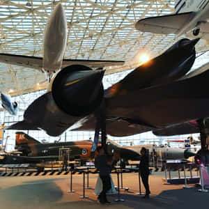 Museumof Flight Aircraft Exhibit Wallpaper