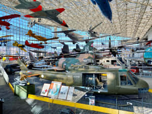 Museumof Flight Aircraft Exhibit Wallpaper