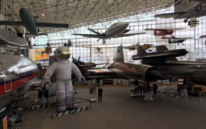 Museumof Flight Aircraft Exhibit Wallpaper