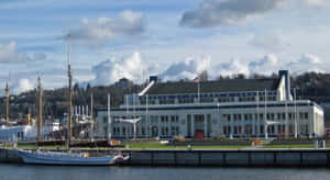 Museumof Historyand Industry Seattle Waterfront Wallpaper