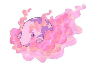 Musharna On Dream Cloud Wallpaper