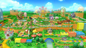 Mushroom Kingdom 1920 X 1080 Wallpaper Wallpaper