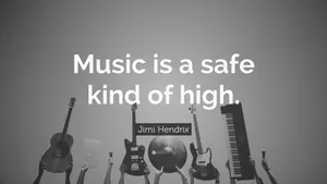 Music Is A Kind Of Substance Wallpaper