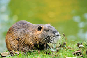 Muskratin Natural Habitat.jpg Wallpaper