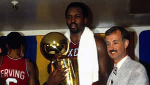 Mvp Star Moses Malone Wallpaper