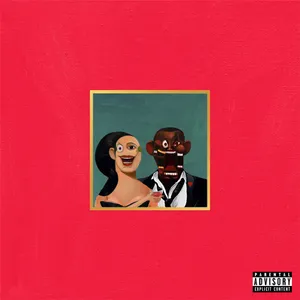 My Beautiful Dark Twisted Fantasy Album Cover Wallpaper