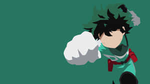 My Hero Academia Cute Deku Artwork Wallpaper