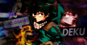 My Hero Academia Deku Bug Art Wallpaper