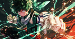 My Hero Academia Deku Power Release Wallpaper