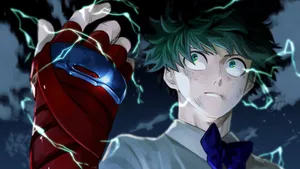 My Hero Academia Electric Quirk Activation Wallpaper