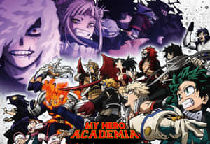 My Hero Academia Epic Showdown Wallpaper