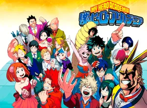 My Hero Academia Group Pose Wallpaper