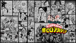 My Hero Academia Manga Collage Wallpaper