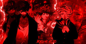 My Hero Academia Red Trio Wallpaper