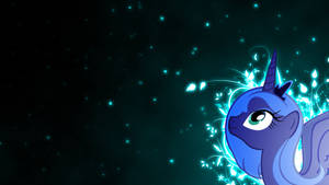 My Little Pony Desktop Green Glow Wallpaper