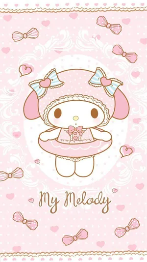 My Melody In Swimsuit Wallpaper