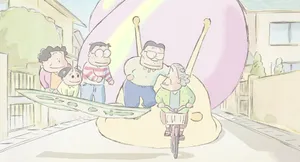 My Neighbors The Yamadas Enjoying Family Time Wallpaper