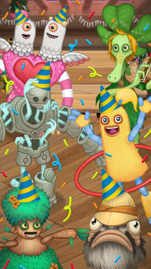 My Singing Monsters Celebration Wallpaper