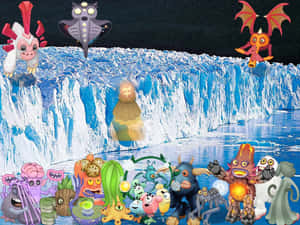 My Singing Monsters Iceberg Backdrop Wallpaper