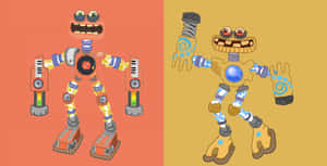 My Singing Monsters Mechanical Creatures Wallpaper