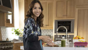 Myleene Klass Cookingin Kitchen Wallpaper