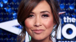 Myleene Klass Dazzling In A Formal Event Wallpaper