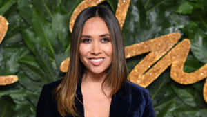 Myleene Klass Glowing In A Stunning Outfit Wallpaper