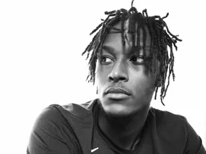 Myles Turner Black & White Wallpaper