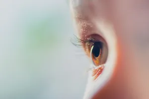 Myopic Eye Of A Kid Wallpaper