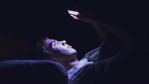 Myopic Person In The Dark Room Wallpaper