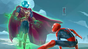 Mysterio And Spider-man Wallpaper