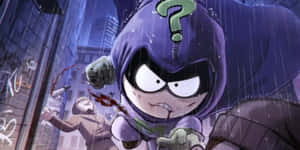 Mysterionin Action South Park Wallpaper