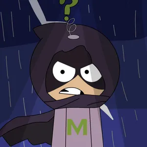 Mysterionin Rain Cartoon Character Wallpaper