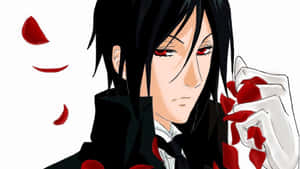 Mysterious And Captivating Sebastian Michaelis, The Dark Butler Wallpaper