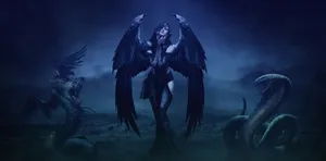 Mysterious And Enchanting Gothic Costume Wallpaper