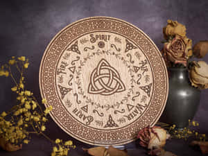 Mysterious And Magical Pagan Altar Wallpaper