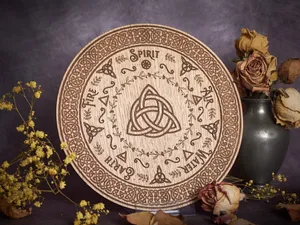 Mysterious And Magical Pagan Altar Wallpaper