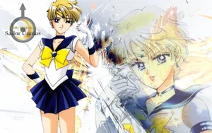 Mysterious And Magical Sailor Uranus Wallpaper