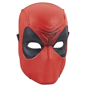 Mysterious And Mischievous Deadpool Mask Wallpaper