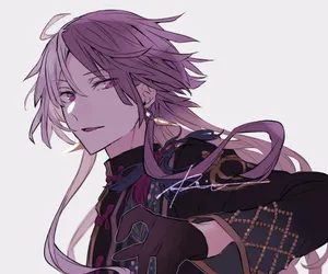 Mysterious_ Anime_ Character_ Smirk Wallpaper