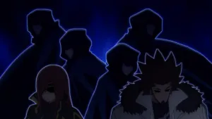 Mysterious_ Anime_ Group_ Silhouettes Wallpaper