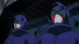 Mysterious Aogiri Tree Silhouette Against A Sunset Wallpaper