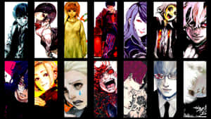 Mysterious Aogiri Tree Standing Tall And Proud In The Misty Forest Wallpaper