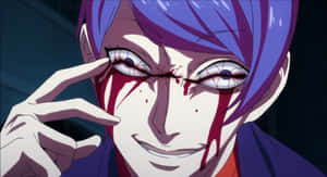 Mysterious Aogiri Tree Towering Amidst Fog And Darkness Wallpaper